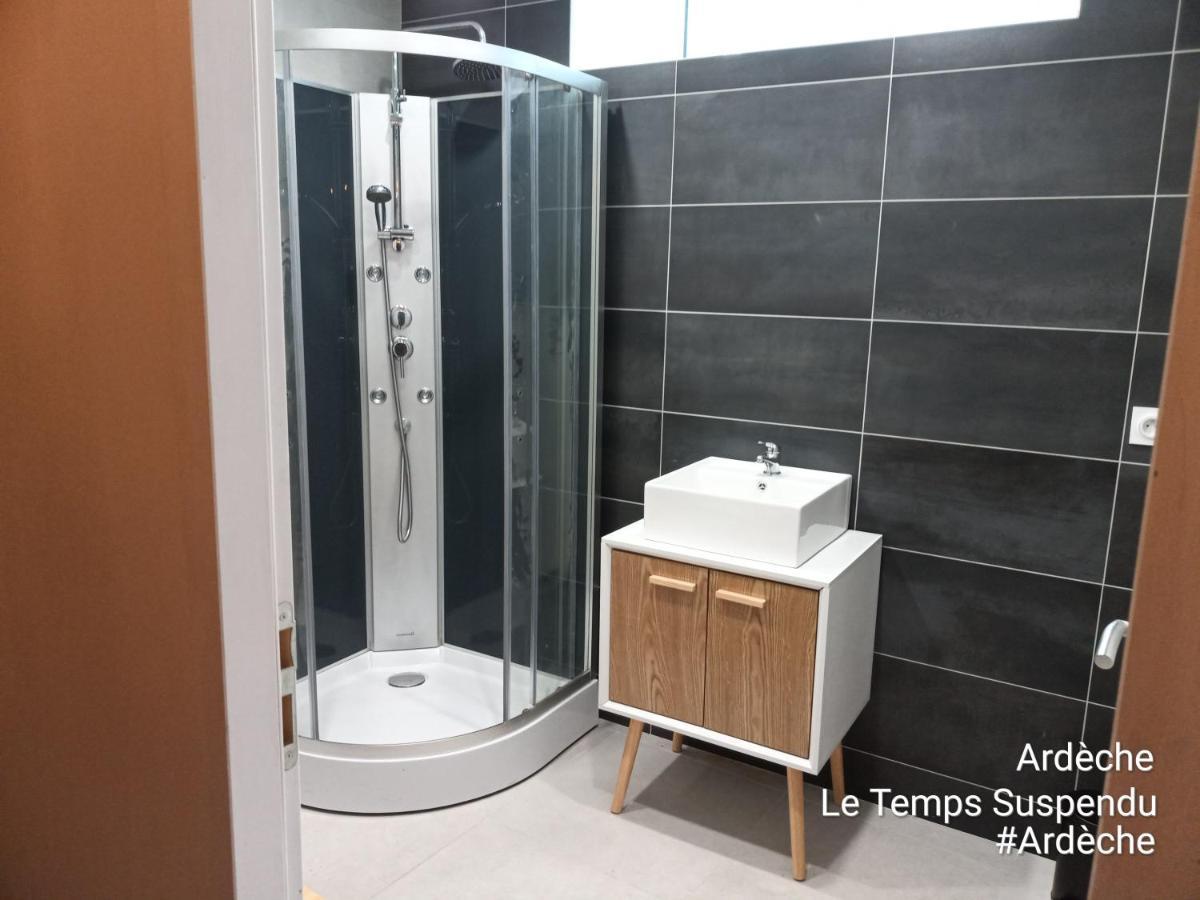 Hotel Le Temps Suspendu Saint-Pierreville Exterior foto